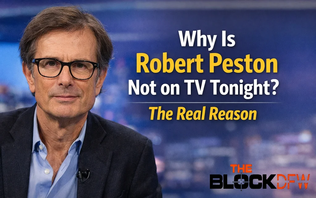 why is robert peston not on tv tonight